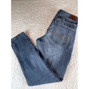 Women's Size 6 Levis Modern Skinny Jeans Medium Wash Blue Stretch Denim